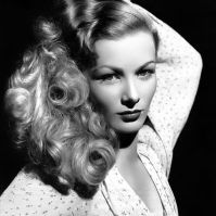 Veronica Lake. How often did she shampoo her hair? The world may never know.